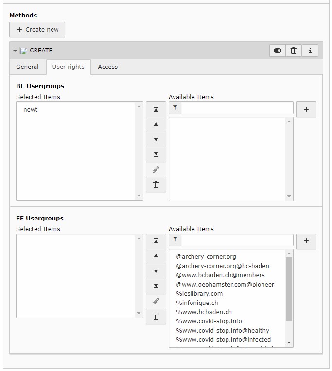 Grant access with groups