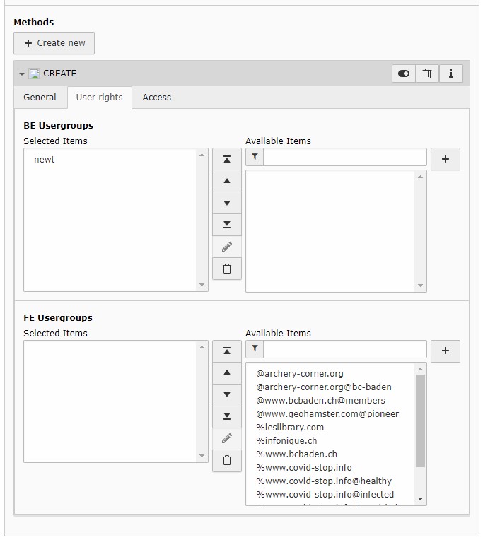 Grant access with groups