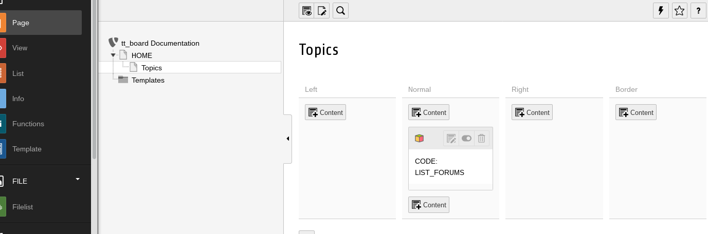 verify the code of the first forum list plugin