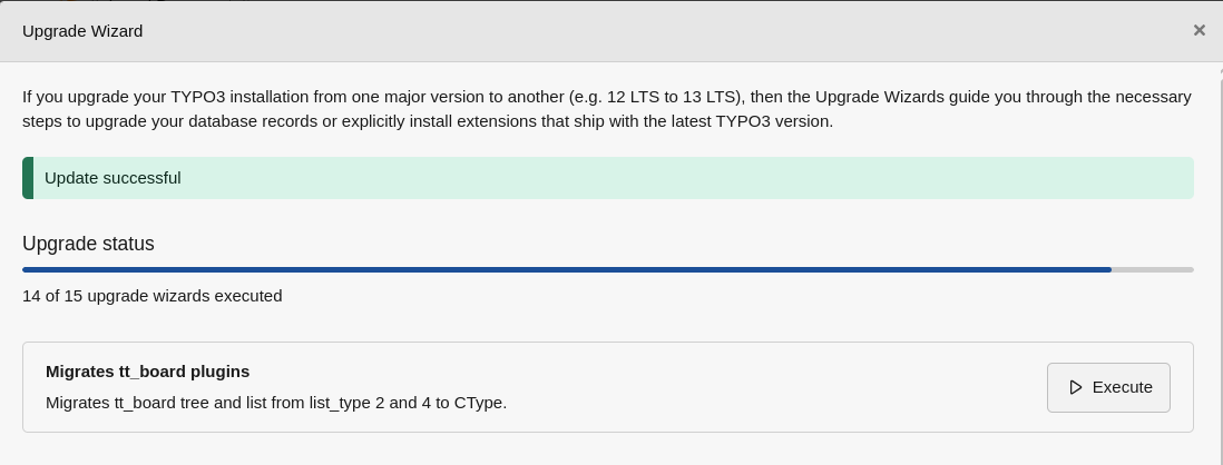 Upgrade Wizard from list_type 2 and 4 to CType