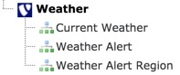 Create new Weather Alert Region record