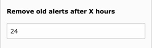 Remove old Weather Alerts