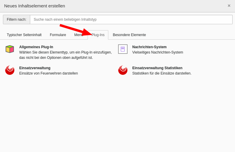 Neues Plugins erstellen