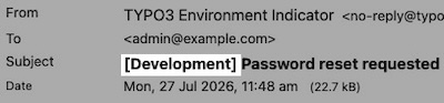 Mail Subject Prefix Preview