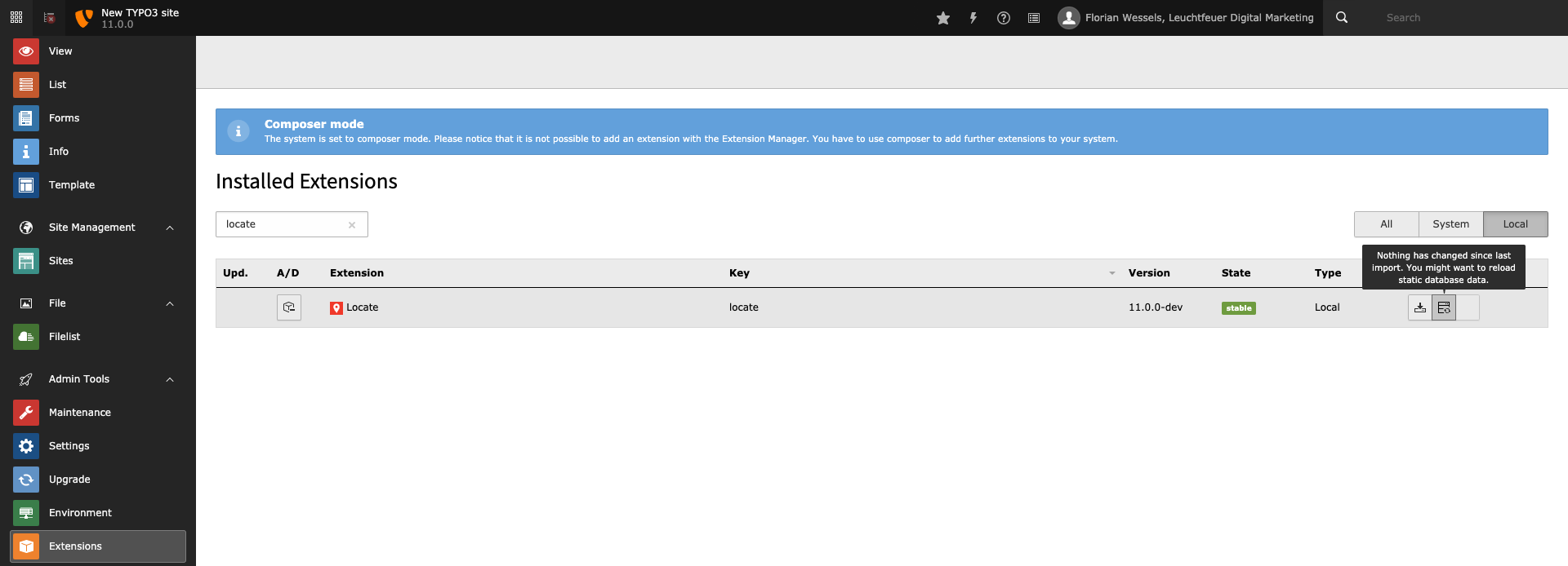 Update the provided IP database
