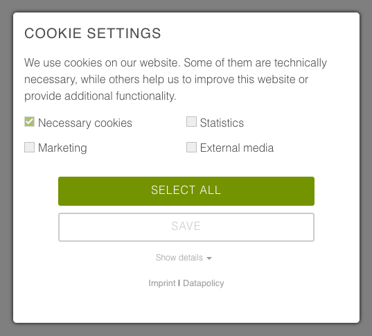 Cookie Consent in FE