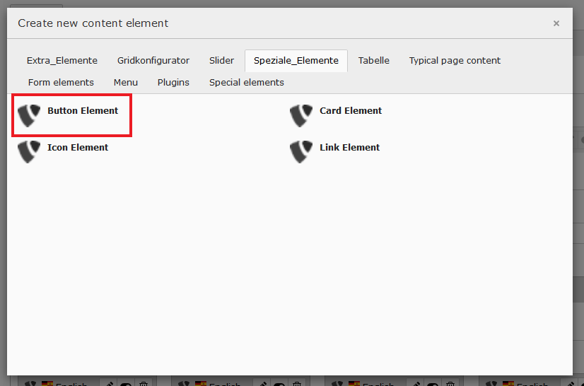 button element