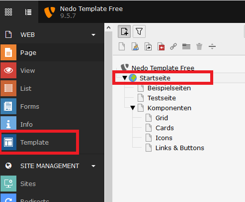 modify templates