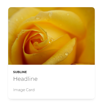 card image settings