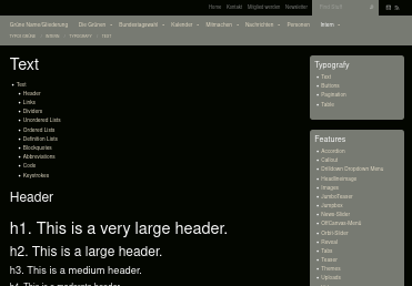 EXT:start black theme