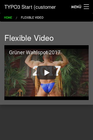 Flexible video on a smartphone