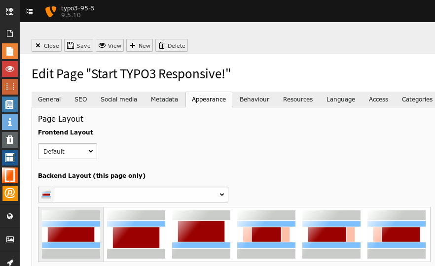 The Mixed backend-layouts