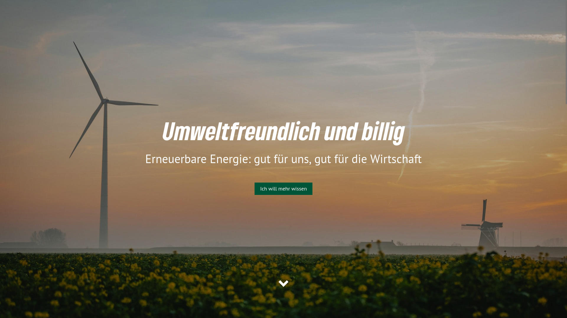 Jumboteaser: Formatfüllendes Bild mit Überschrift und Button