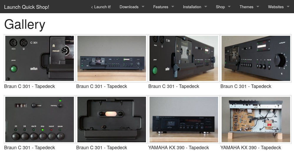 Simple responsive gallery