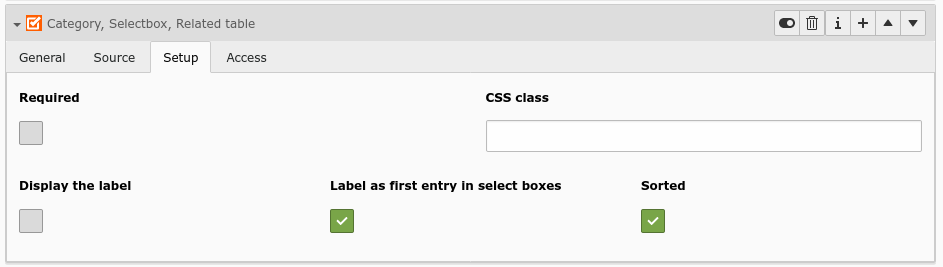 TYPO3 xBlog Form Field with Tab Setup