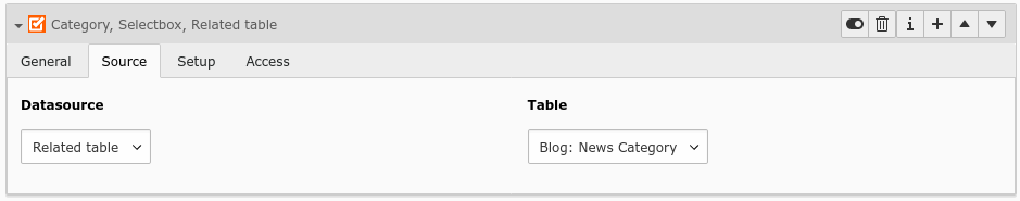 TYPO3 xBlog Form Field with Tab Source