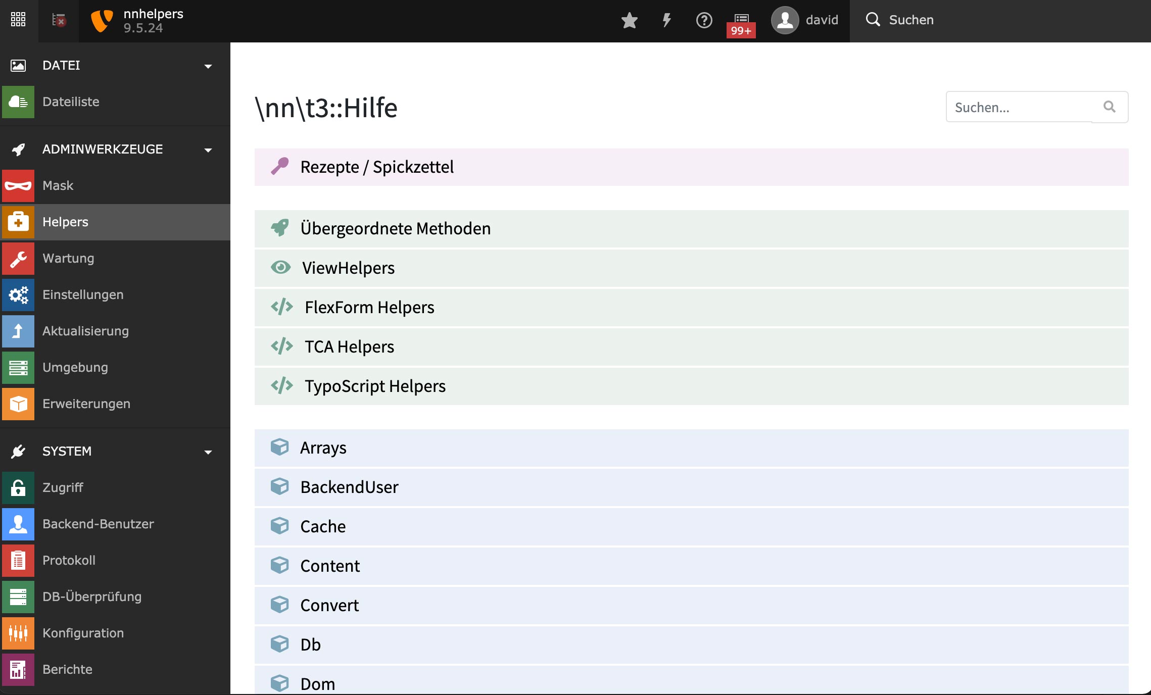 nnhelpers Backend Module
