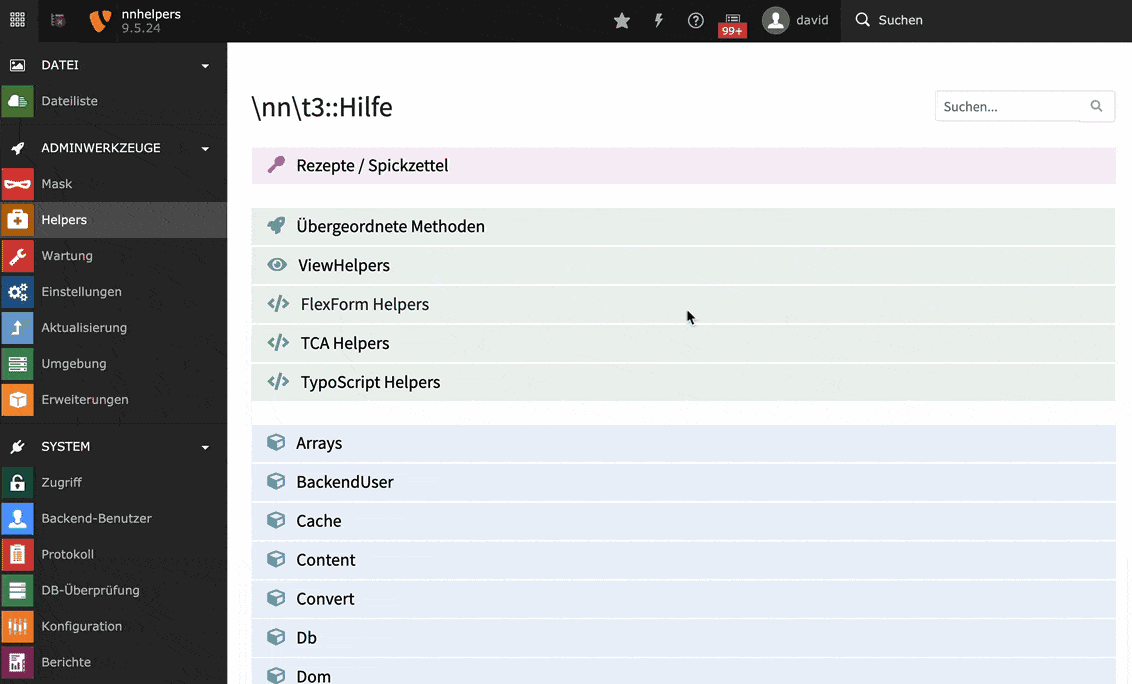 nnhelpers Backend Module