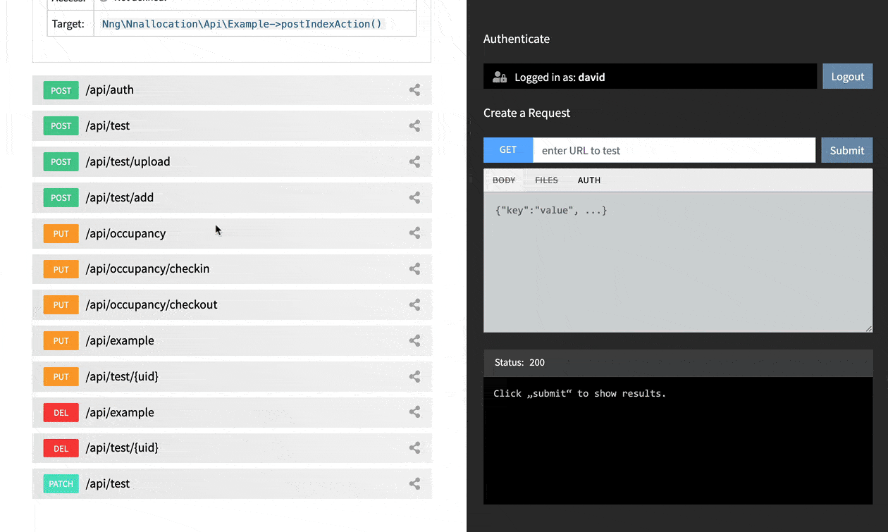 nnrestapi Backend Module