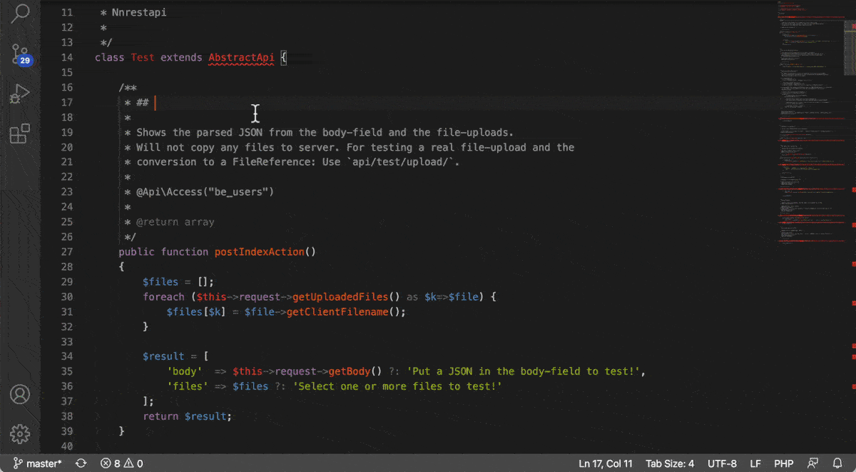 nnrestapi Backend Module