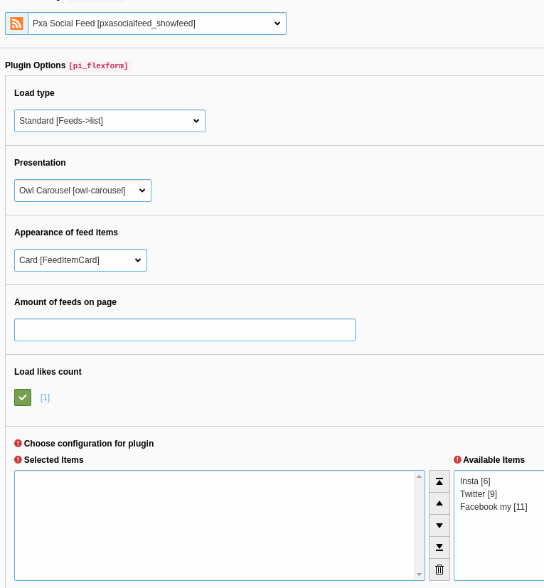 Backend view