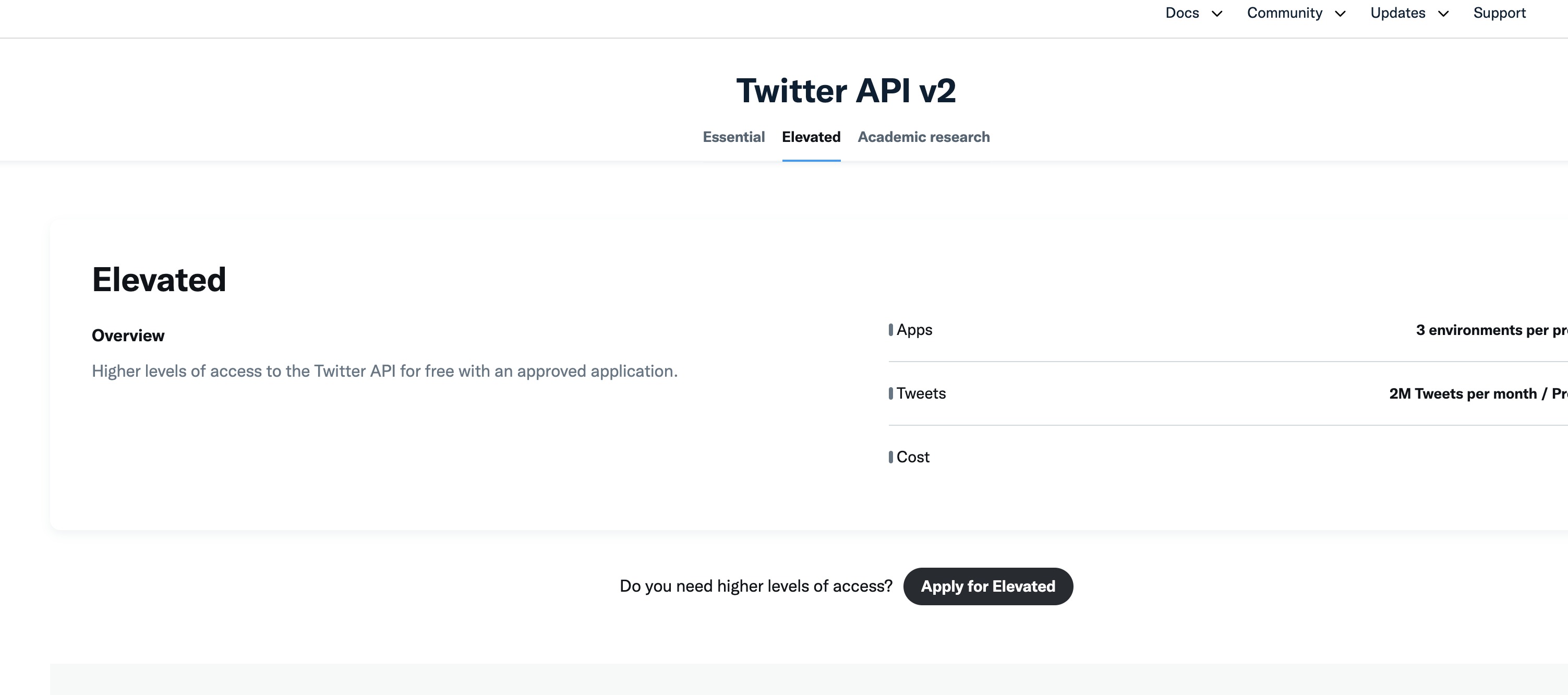 Backend view