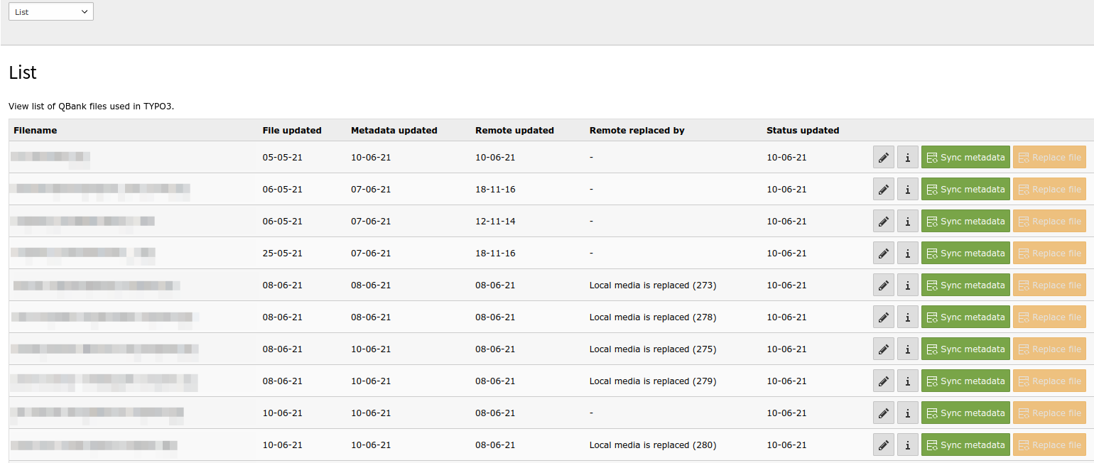 QBank module in menu