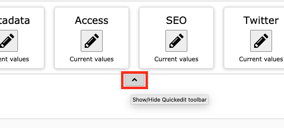 Toolbar toggle button with tooltip