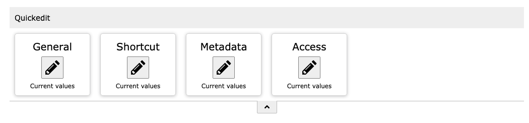Toolbar on default page