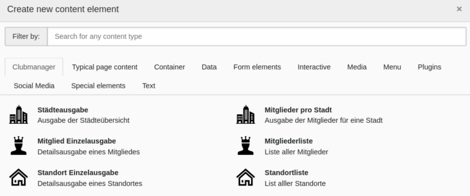 Create new plugin with web > page module