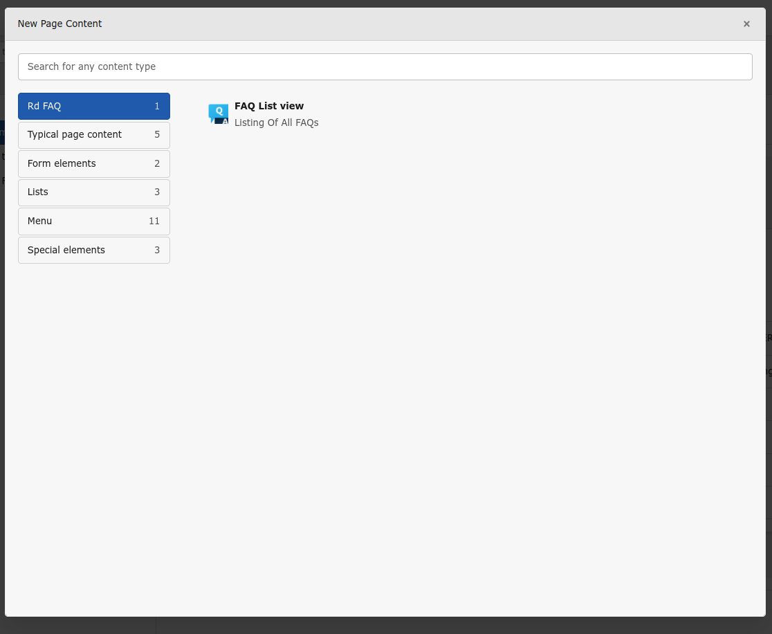 Add FAQ Plugin