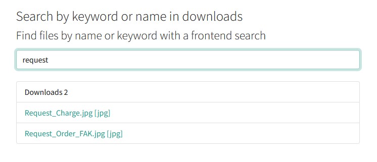 File search
