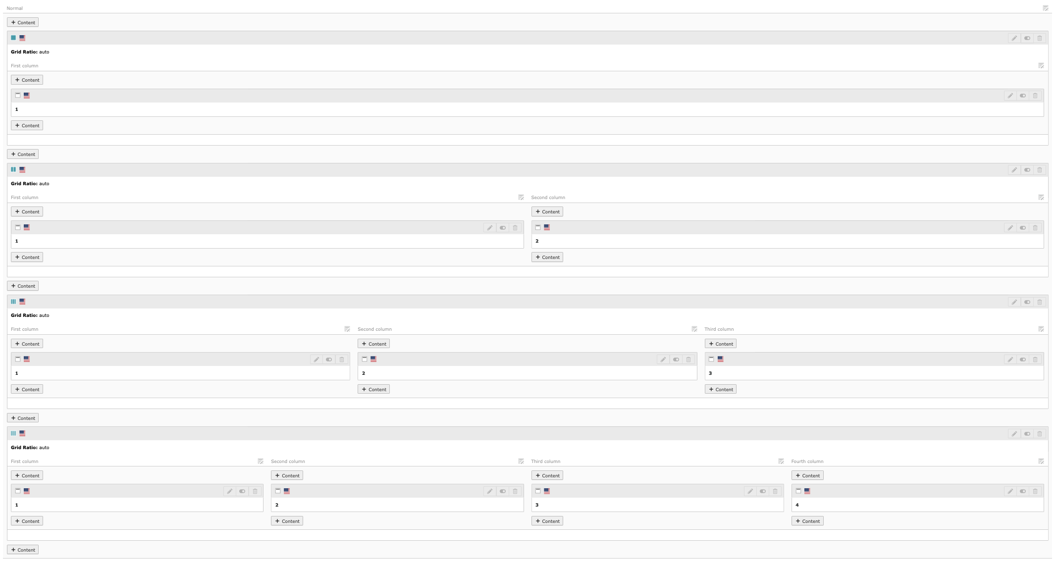 Backend view