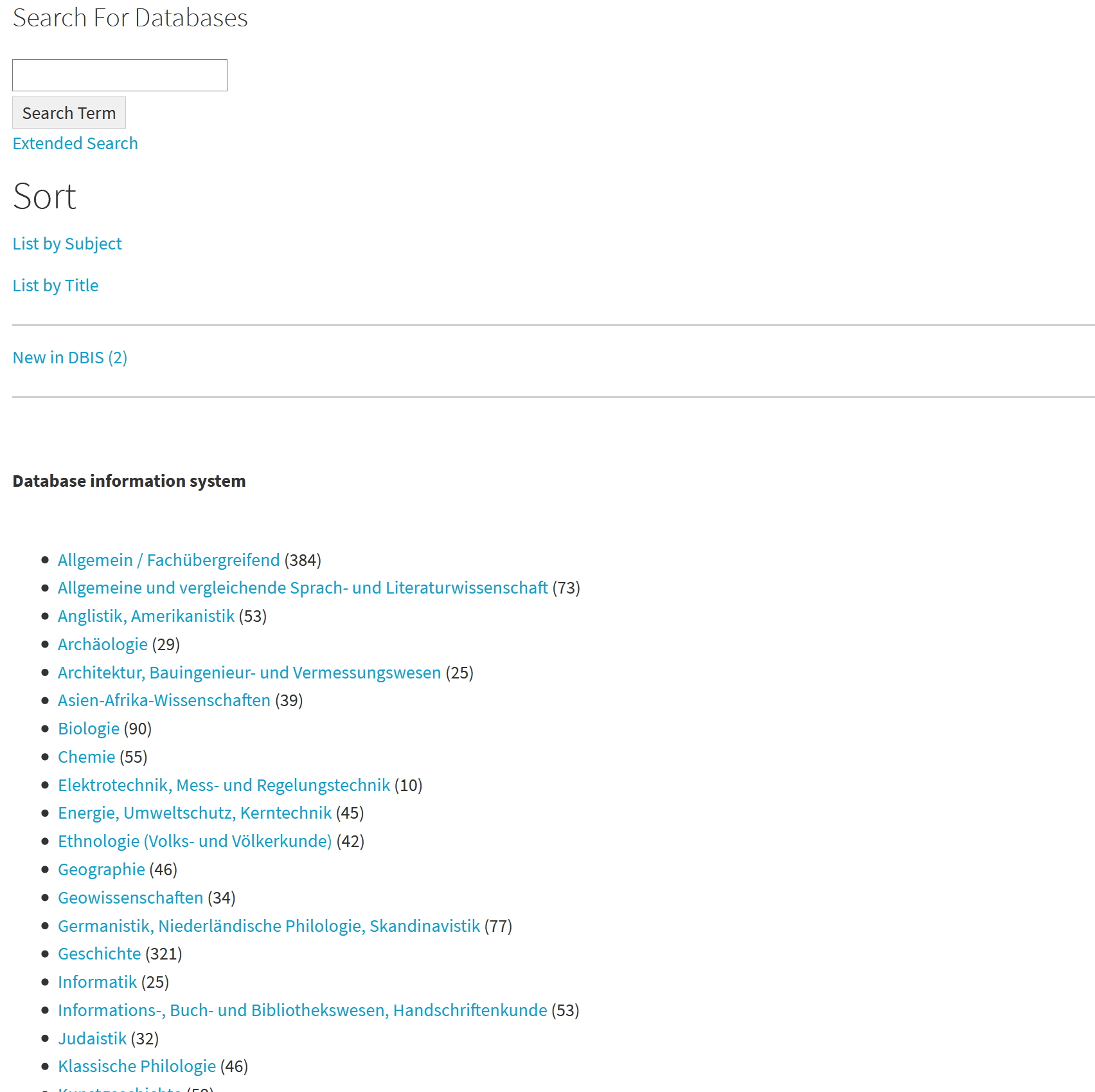 Dbis sidebar on top and list plug-in.