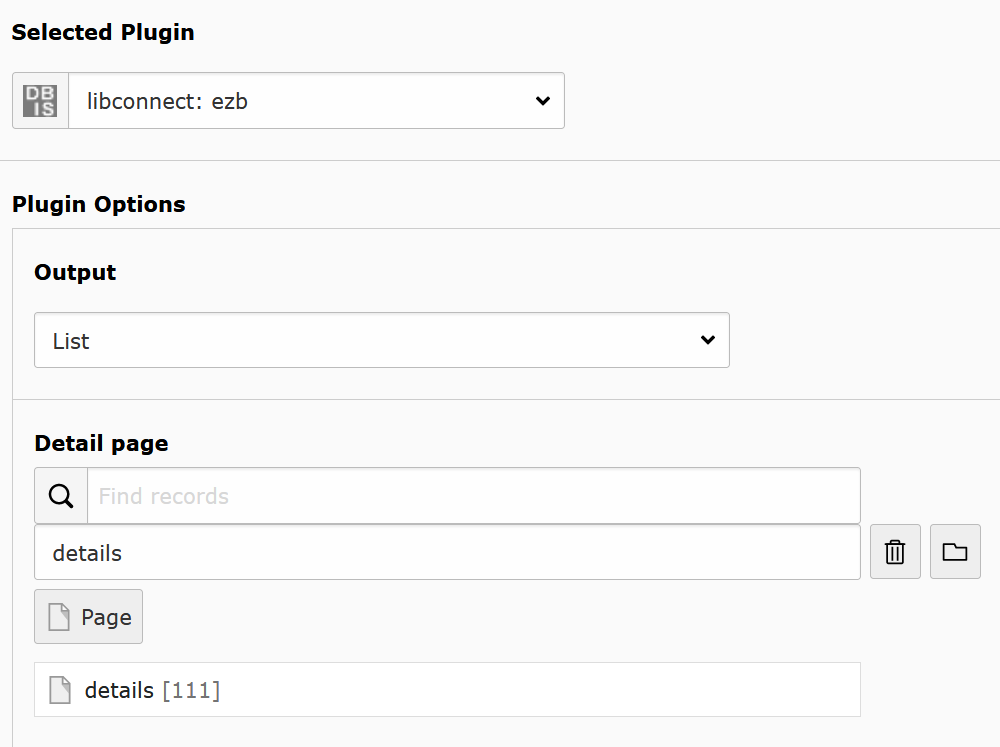 output as list