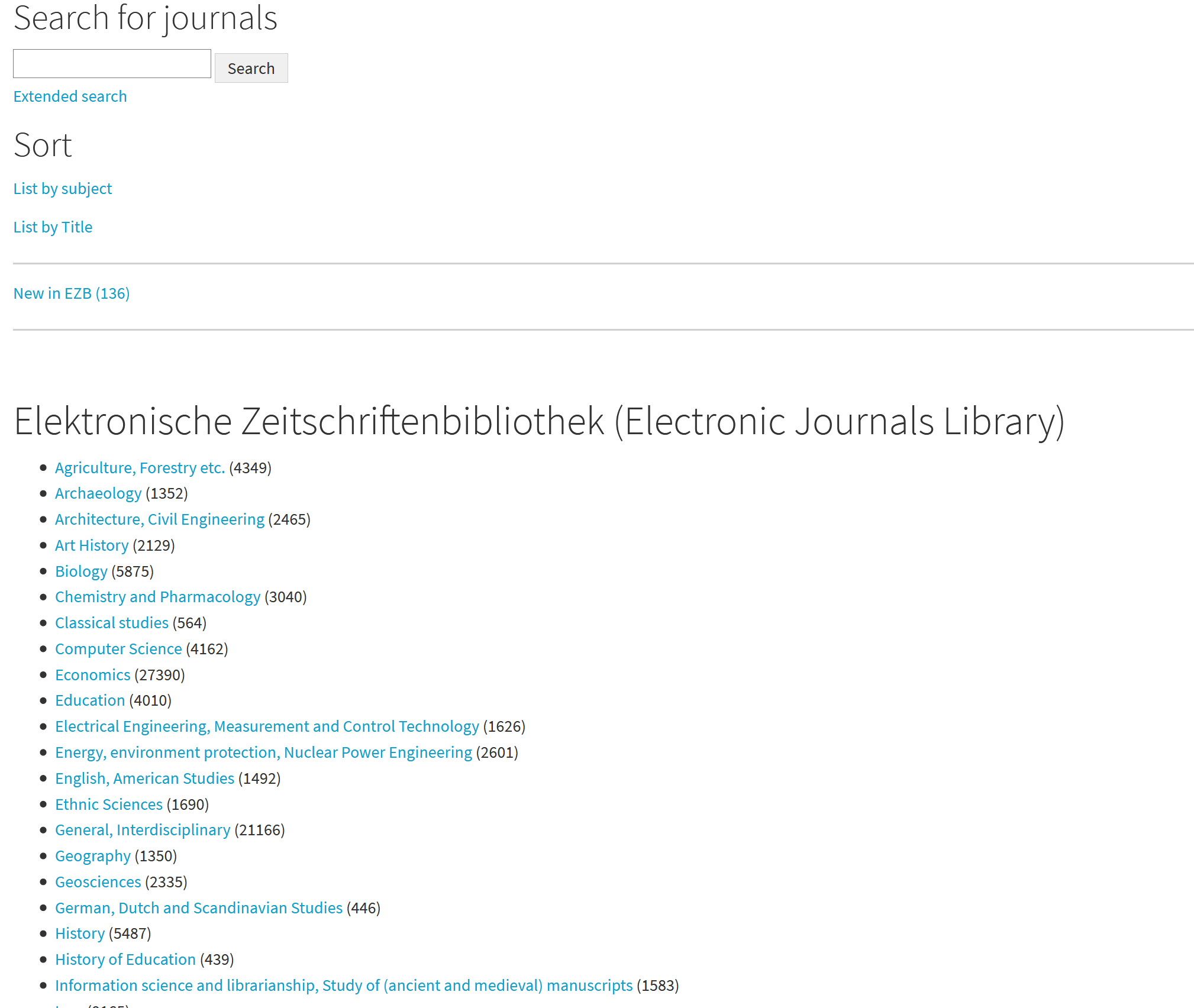 ezb list plug-in