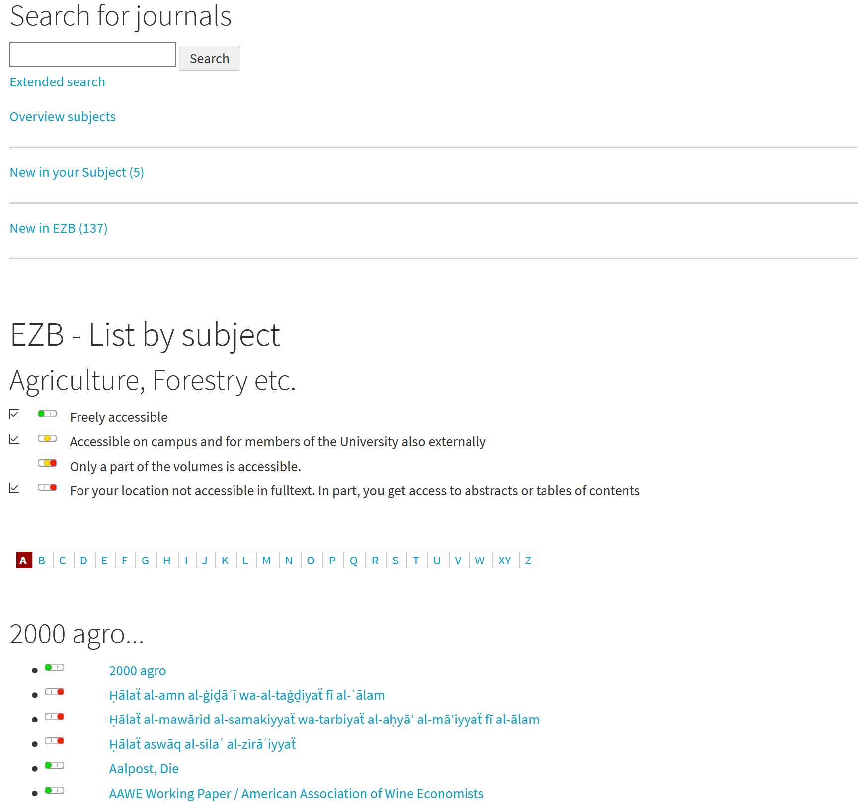 ezb list plug-in