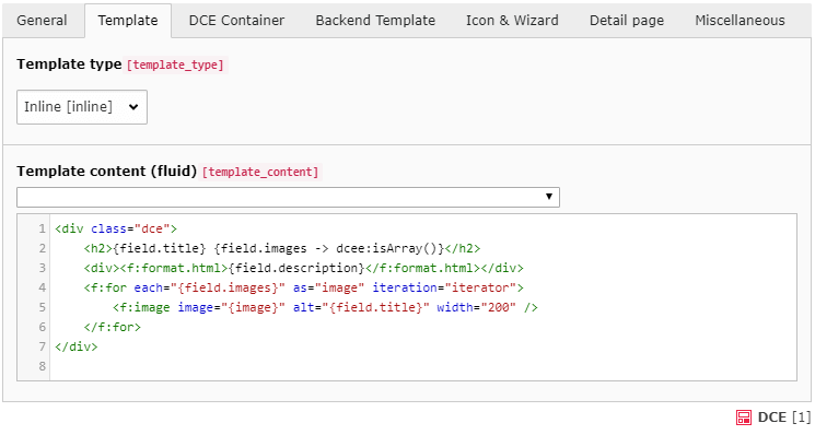 Inline code mirror editor to edit Fluid template files right in place