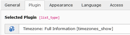 Replacement for former "Show" plugin action