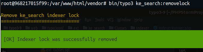Remove lock command