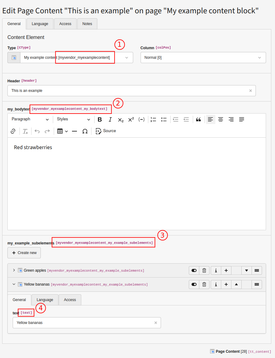 Finding the field name for a content element made with content blocks