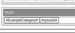 Tags