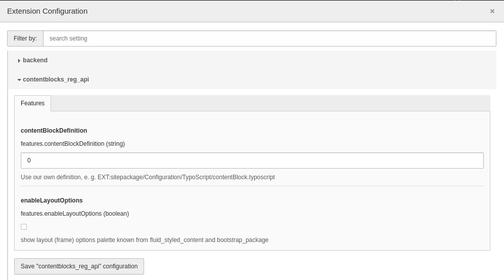 Extension configuration for EXT:contentblocks_reg_api