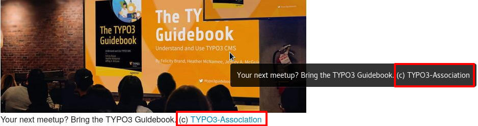 Image with a copyright