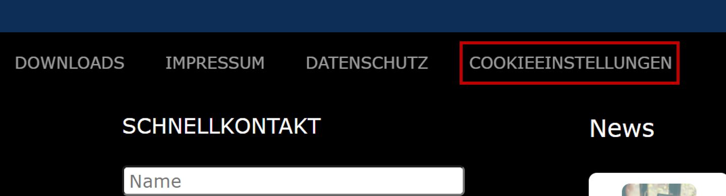 Link to open the cookie consent box