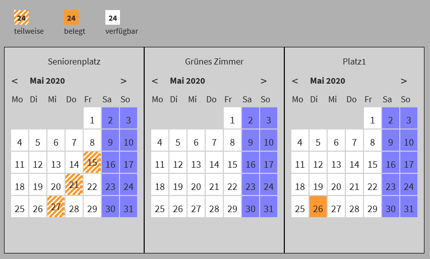 Month Calendar
