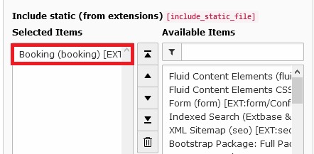 Include Static
