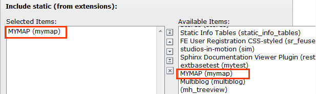 Include Static