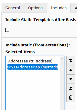 Include Static