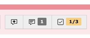 ToDo count in header